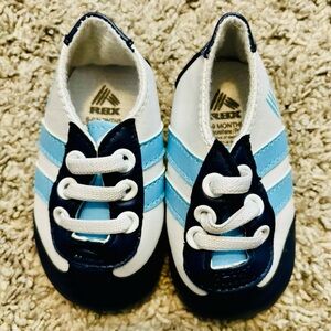 Reebok Baby Walker Shoes - Navy and Light Blue